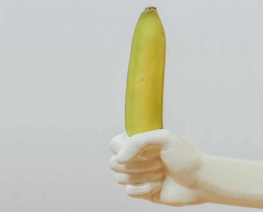 香蕉象征着增大的阴茎